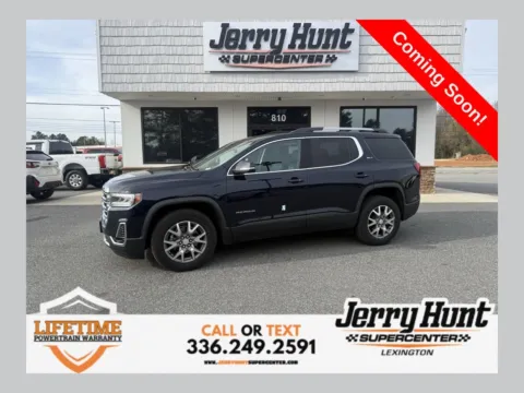 Blue 2021 GMC Acadia SLT for sale in Lexington, NC