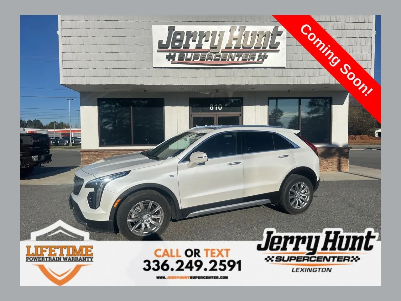 White 2022 Cadillac XT4 Premium Luxury for sale in Lexington, NC