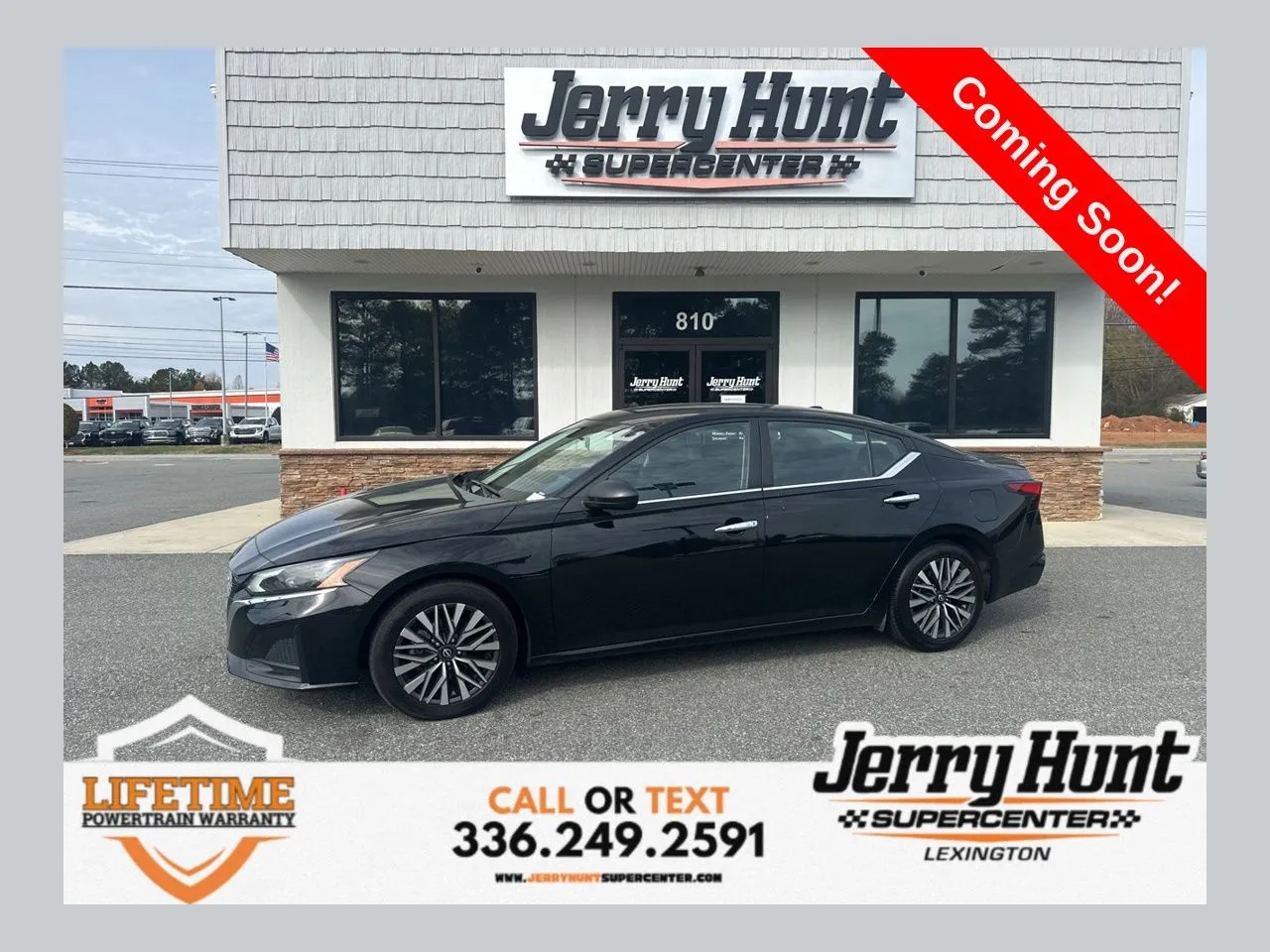 Black 2024 Nissan Altima 2.5 SV for sale in Lexington, NC