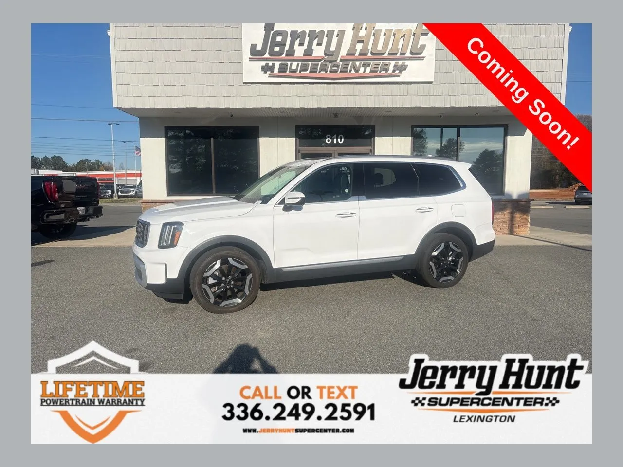 White 2025 Kia Telluride S for sale in Lexington, NC