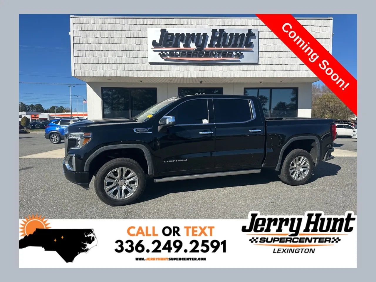 Black 2019 GMC Sierra 1500 Denali for sale in Lexington, NC