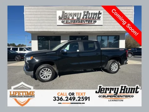 Black 2023 Chevrolet Silverado 1500 LT for sale in Lexington, NC