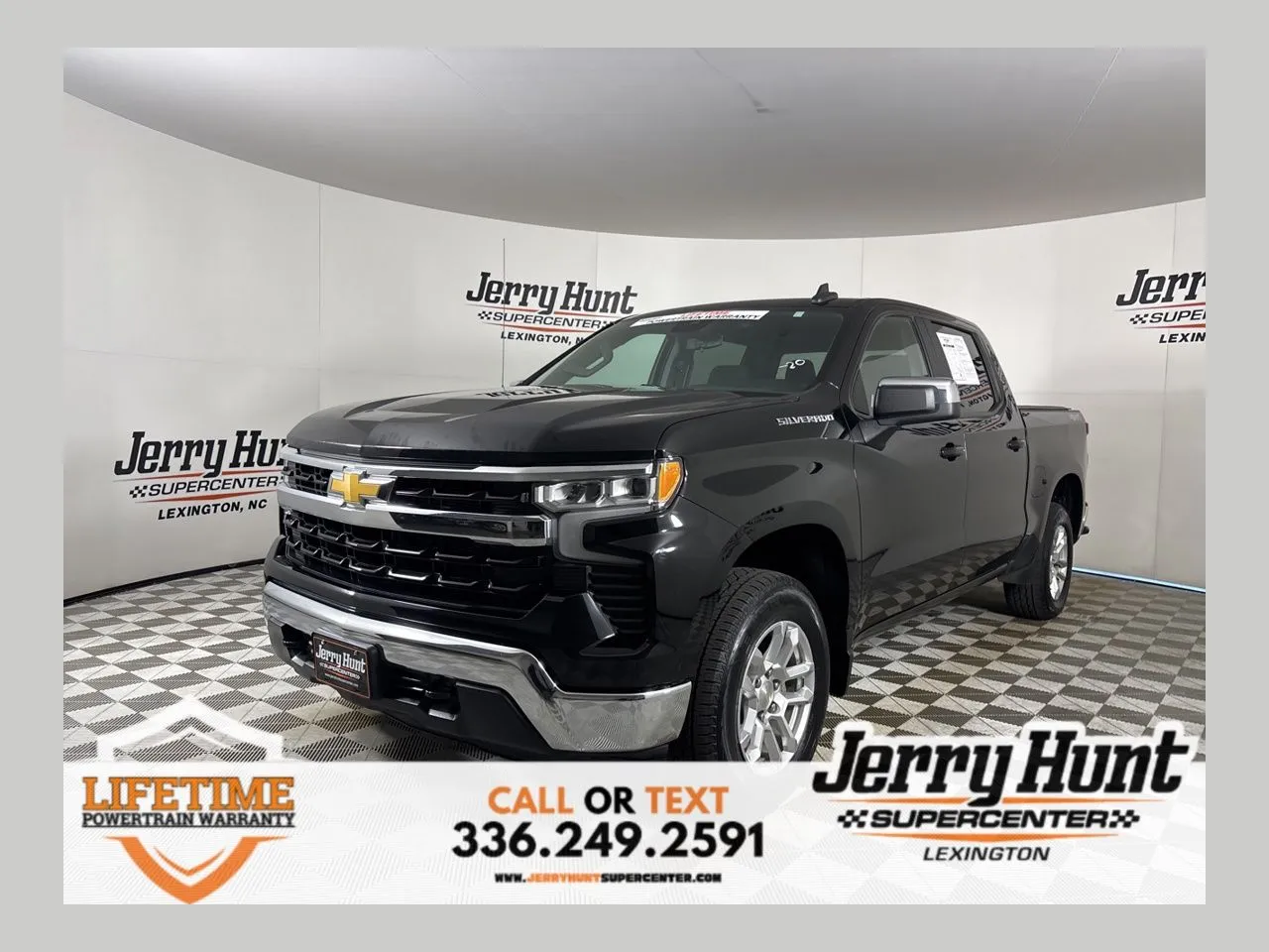 Black 2023 Chevrolet Silverado 1500 LT for sale in Lexington, NC