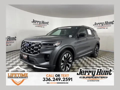 Gray 2025 Ford Explorer Platinum for sale in Lexington, NC