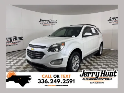 White 2016 Chevrolet Equinox LT for sale in Lexington, NC