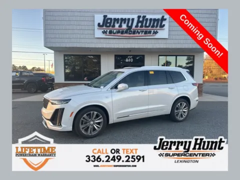 White 2023 Cadillac XT6 Premium Luxury for sale in Lexington, NC