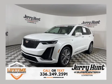 White 2023 Cadillac XT6 Premium Luxury for sale in Lexington, NC