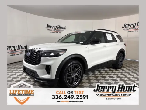 White 2025 Ford Explorer ST-Line for sale in Lexington, NC