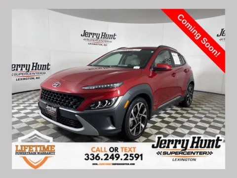 Red 2022 Hyundai Kona Limited for sale in Lexington, NC