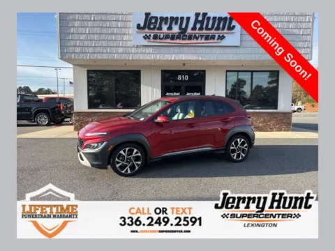 Red 2022 Hyundai Kona Limited for sale in Lexington, NC