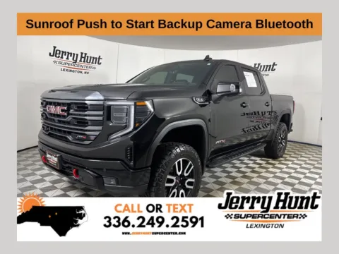 Black 2023 GMC Sierra 1500 AT4 for sale in Lexington, NC