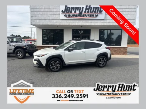 White 2024 Subaru Crosstrek Premium for sale in Lexington, NC