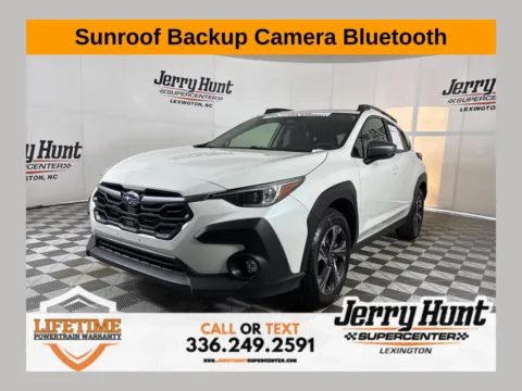 White 2024 Subaru Crosstrek Premium for sale in Lexington, NC