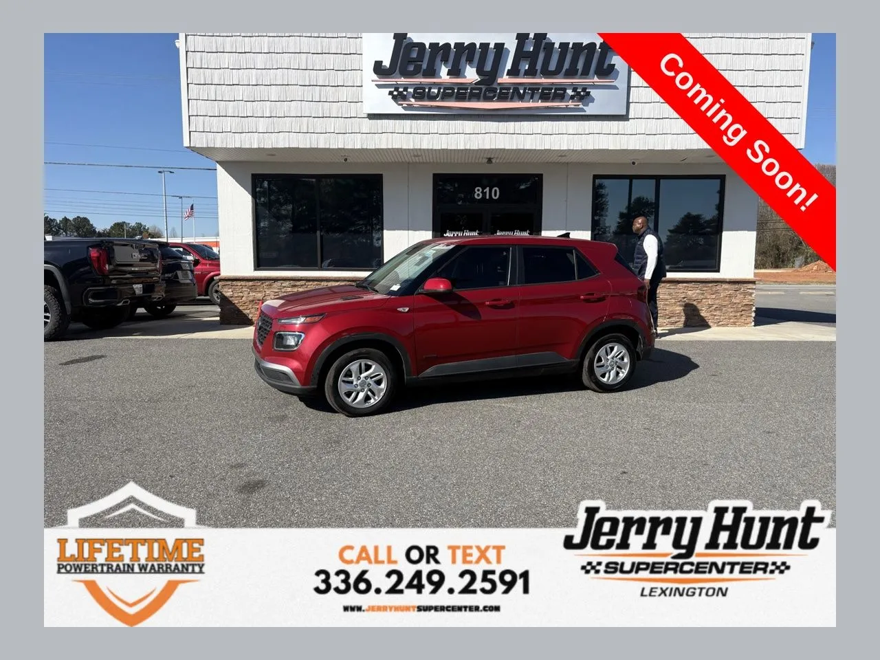 Red 2021 Hyundai Venue SE for sale in Lexington, NC