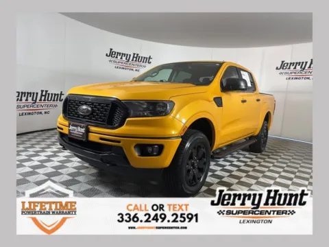 Orange 2021 Ford Ranger XLT for sale in Lexington, NC