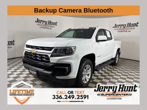 White 2022 Chevrolet Colorado LT for sale in Lexington, NC