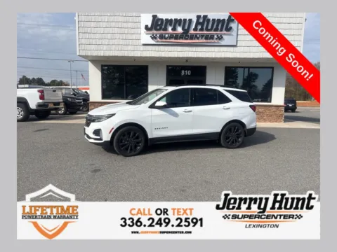 White 2022 Chevrolet Equinox RS for sale in Lexington, NC