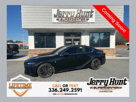 Black 2024 Lexus IS 350 F SPORT Design for sale in Lexington, NC