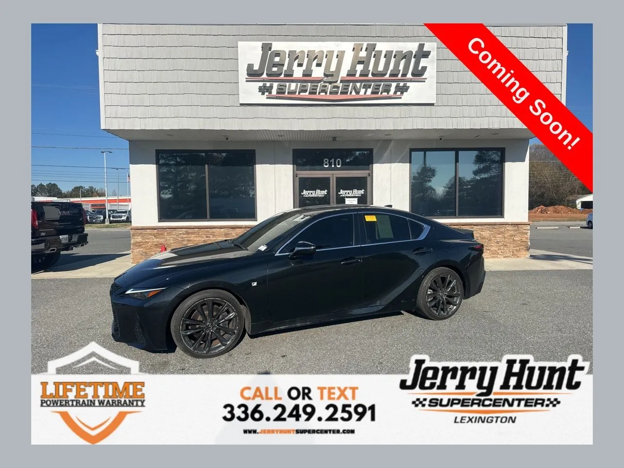 Black 2024 Lexus IS 350 F SPORT Design for sale in Lexington, NC