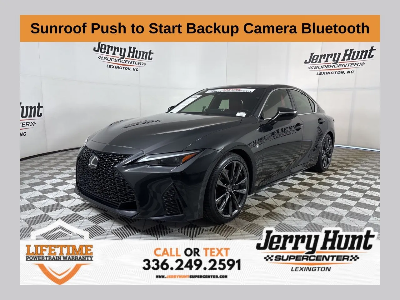 Black 2024 Lexus IS 350 F SPORT for sale in Lexington, NC