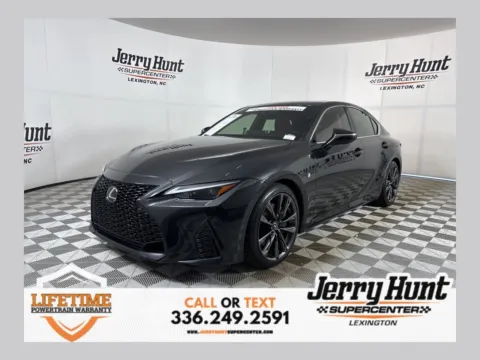 Black 2024 Lexus IS 350 F SPORT Design for sale in Lexington, NC