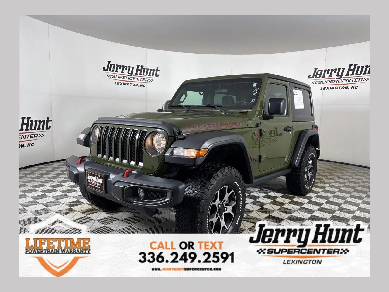 Used 2021 Jeep Wrangler Rubicon for sale in Lexington, NC at Jerry