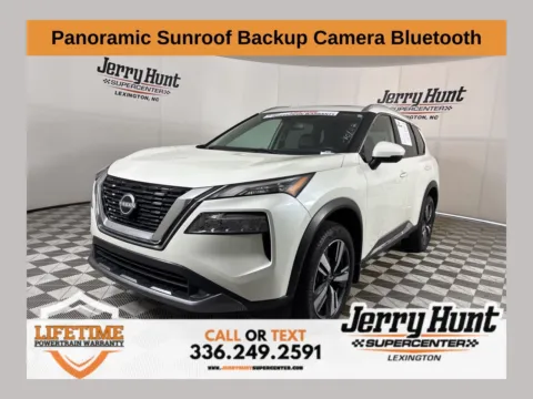 White 2023 Nissan Rogue SL for sale in Lexington, NC
