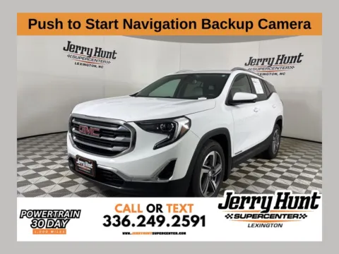 White 2019 GMC Terrain SLT for sale in Lexington, NC