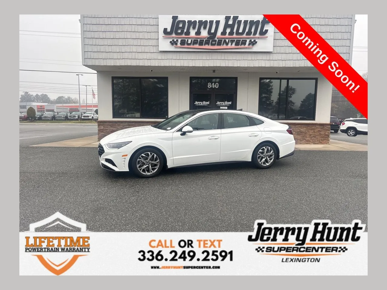 White 2023 Hyundai Sonata SEL for sale in Lexington, NC