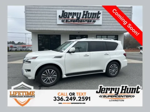 White 2024 Nissan Armada SL for sale in Lexington, NC