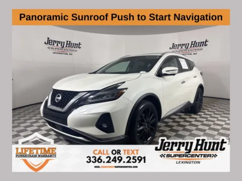 White 2024 Nissan Murano Platinum for sale in Lexington, NC