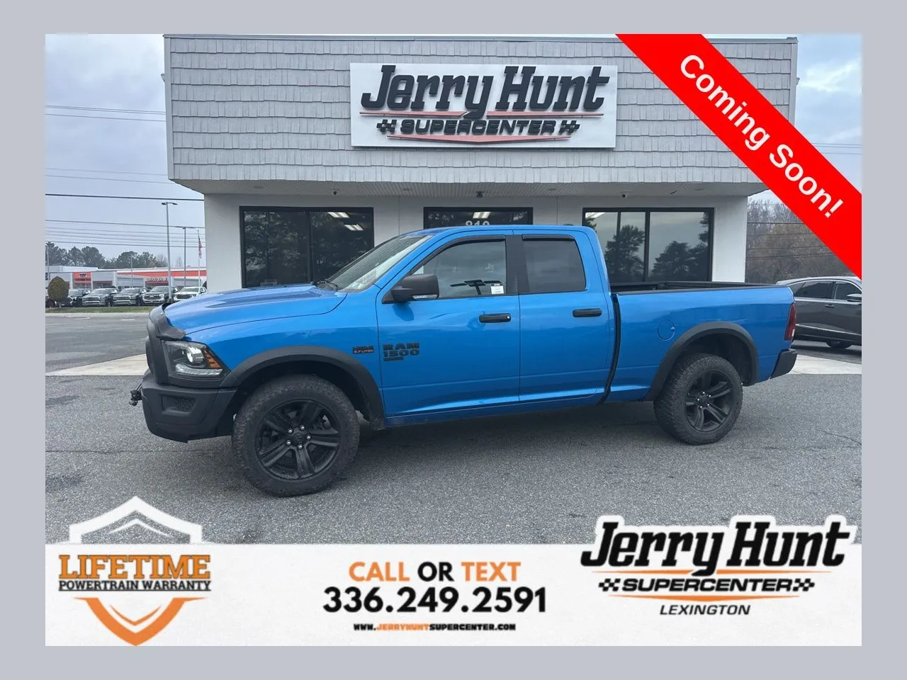 Blue 2022 Ram 1500 Classic Warlock for sale in Lexington, NC