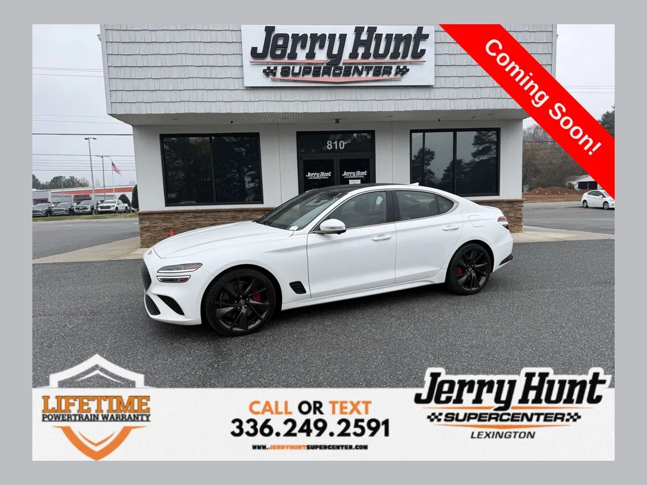 White 2023 Genesis G70 3.3T for sale in Lexington, NC