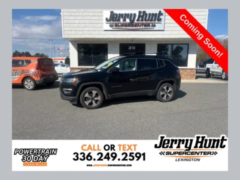 Black 2018 Jeep Compass Latitude for sale in Lexington, NC