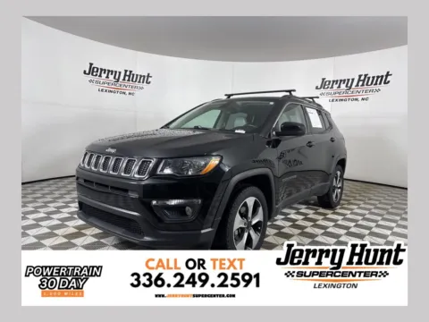 Black 2018 Jeep Compass Latitude for sale in Lexington, NC
