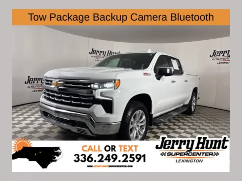 White 2022 Chevrolet Silverado 1500 LTZ for sale in Lexington, NC