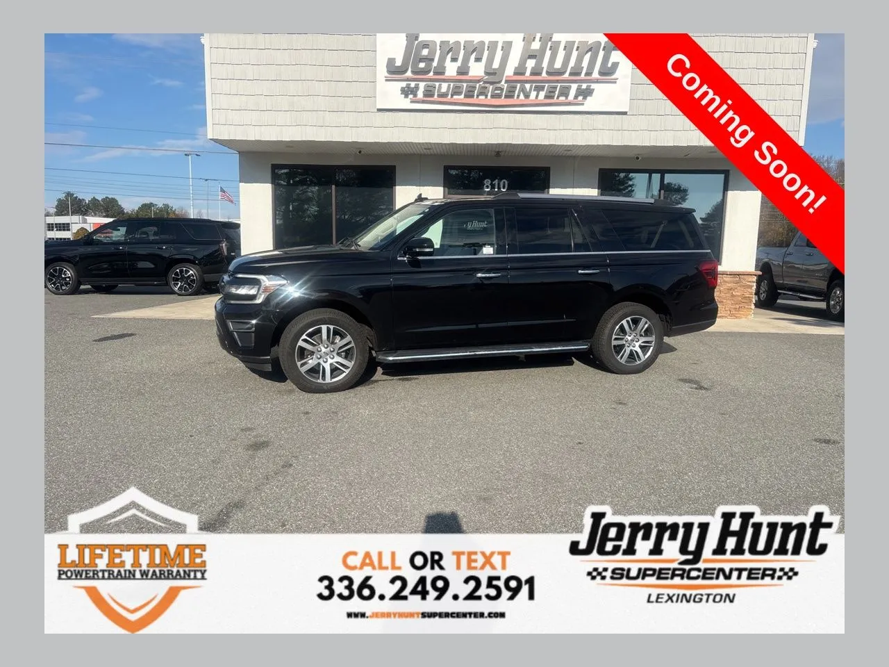 Black 2023 Ford Expedition Max Limited for sale in Lexington, NC