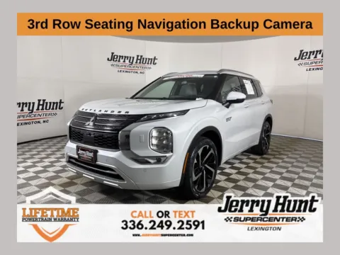 White 2023 Mitsubishi Outlander PHEV SEL for sale in Lexington, NC