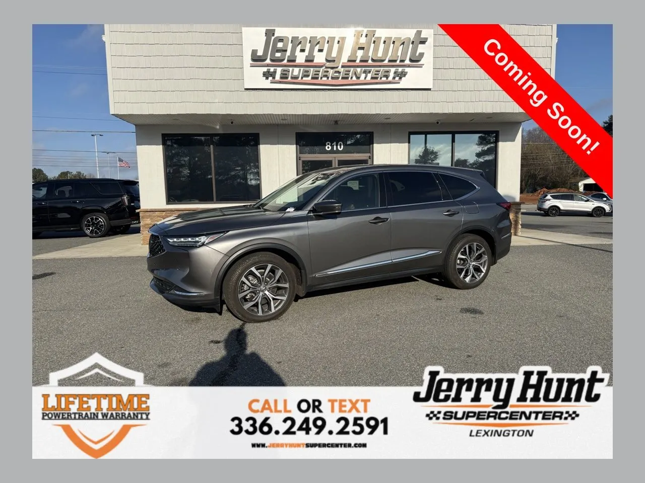 Gray 2024 Acura MDX Technology for sale in Lexington, NC