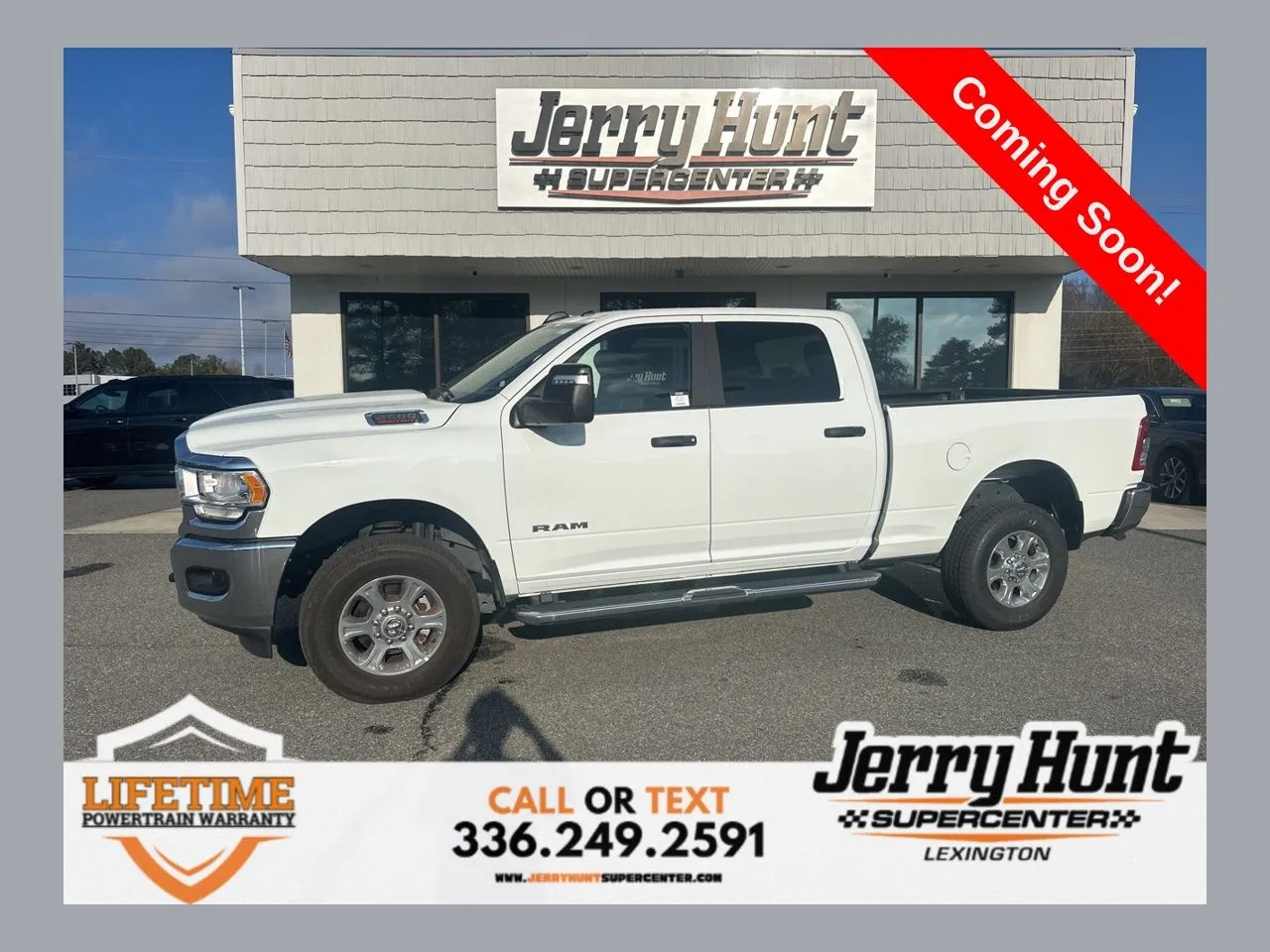 White 2024 Ram 2500 Big Horn for sale in Lexington, NC