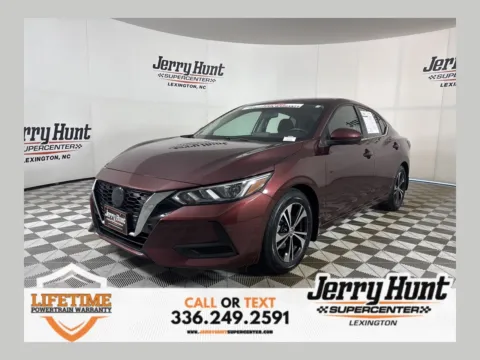 Red 2022 Nissan Sentra SV for sale in Lexington, NC