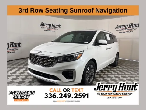 White 2021 Kia Sedona SX for sale in Lexington, NC
