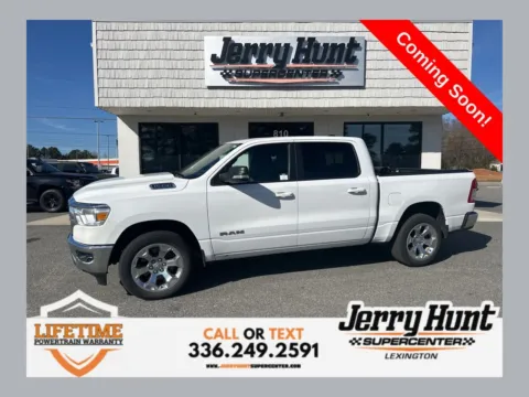White 2022 Ram 1500 Big Horn/Lone Star for sale in Lexington, NC