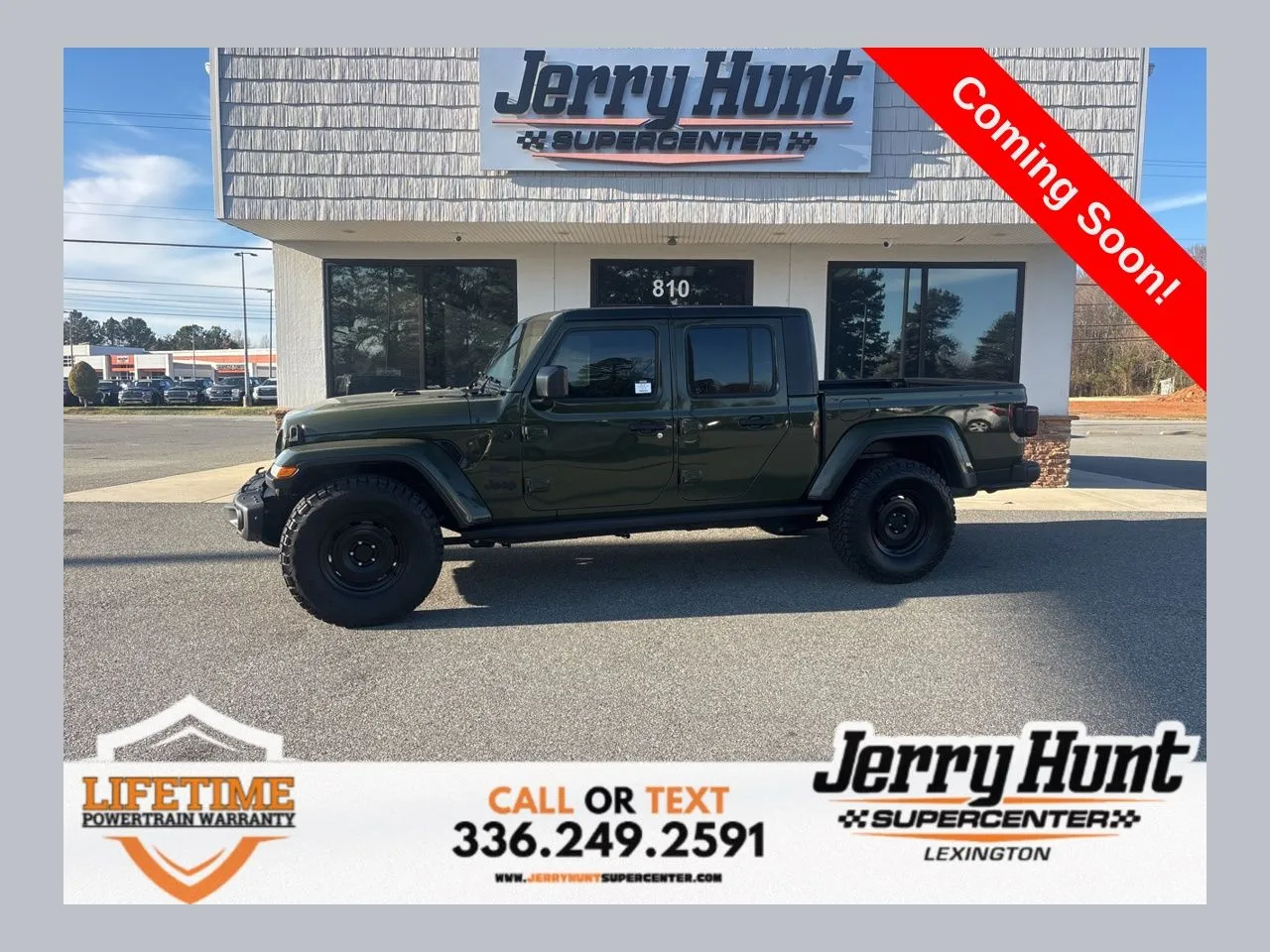 Green 2021 Jeep Gladiator Sport for sale in Lexington, NC