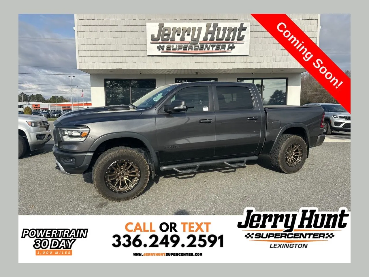 Gray 2019 Ram 1500 Rebel for sale in Lexington, NC