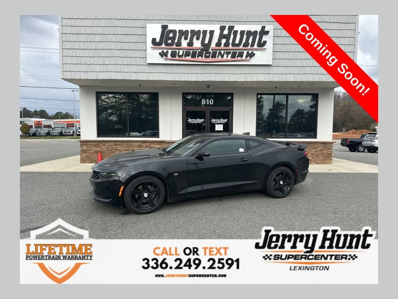 Black 2022 Chevrolet Camaro 1LT for sale in Lexington, NC