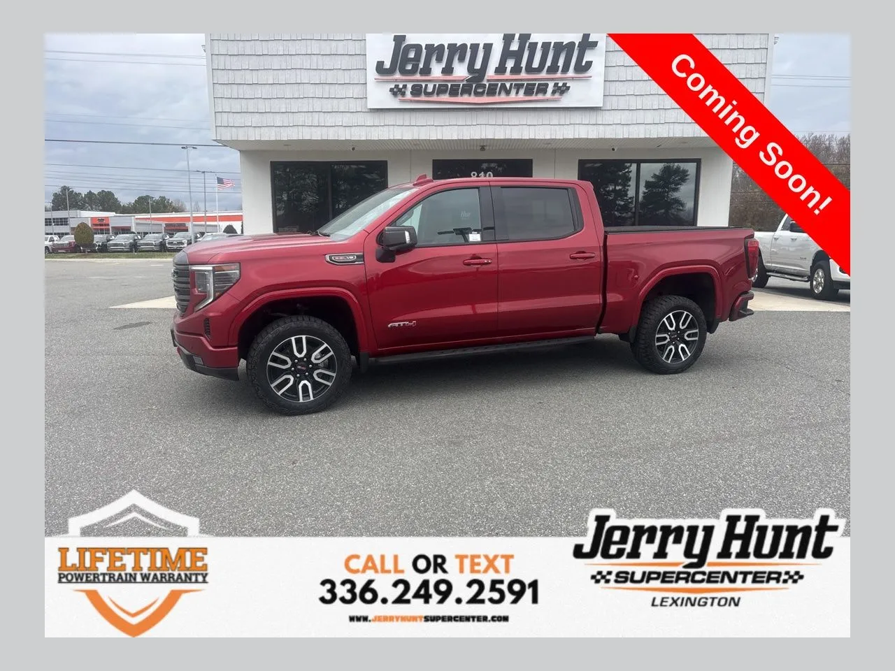 Red 2022 GMC Sierra 1500 AT4 for sale in Lexington, NC