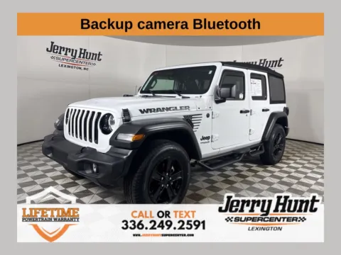White 2022 Jeep Wrangler Unlimited Sport Altitude for sale in Lexington, NC