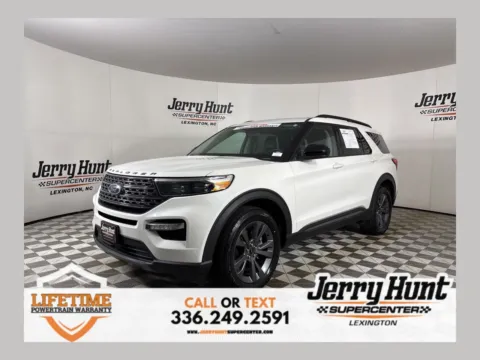 White 2024 Ford Explorer XLT for sale in Lexington, NC