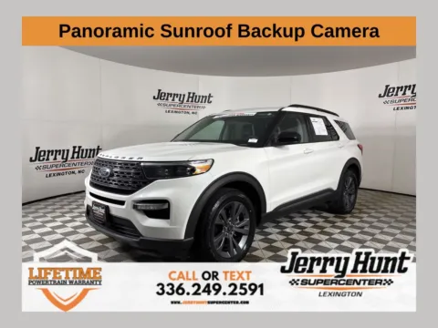 White 2024 Ford Explorer XLT for sale in Lexington, NC
